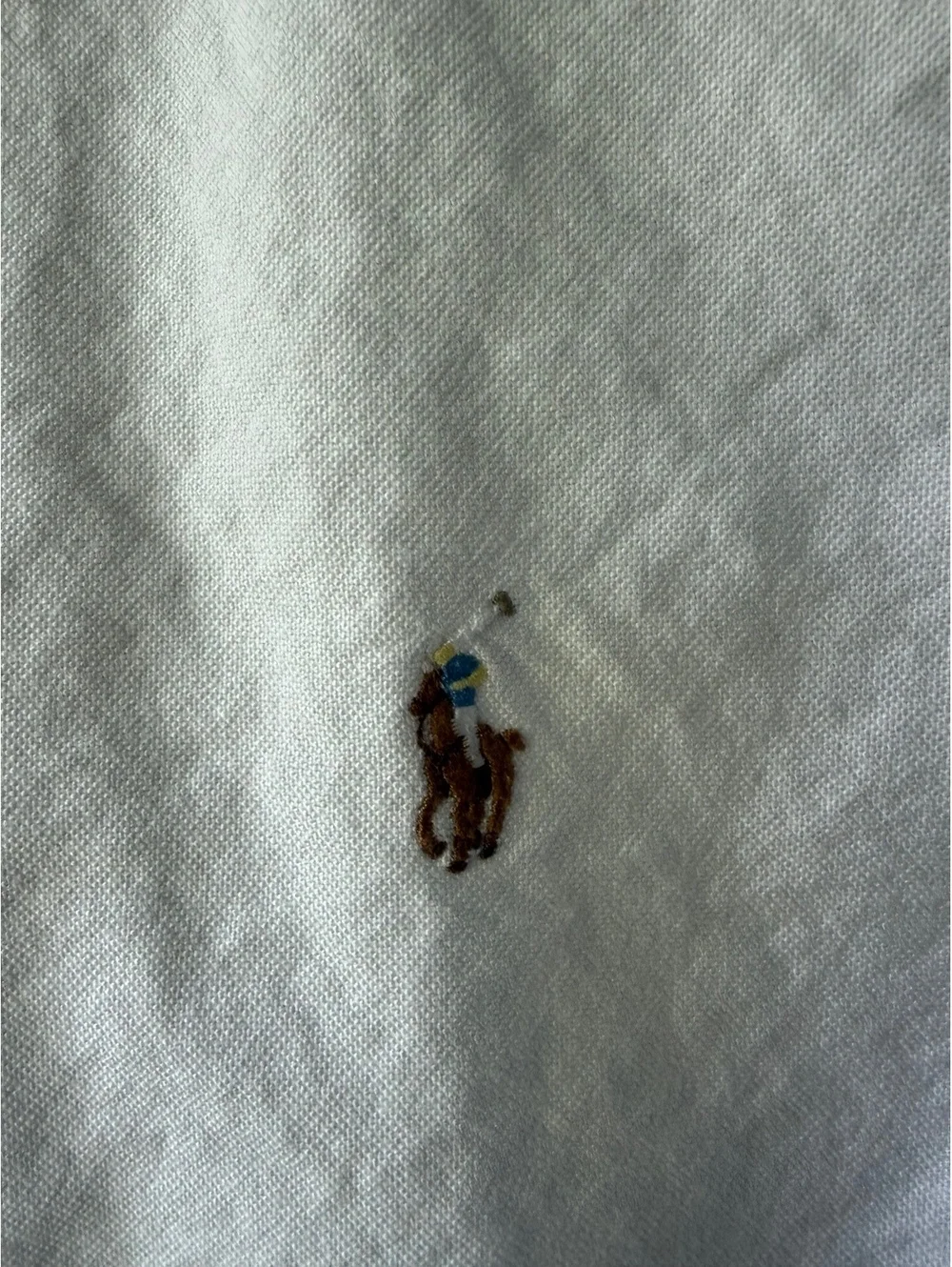Polo Ralph Lauren Boy’sWhite Button-Down Shirt, Size Large (14-16)